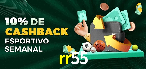 10% de bônus de cashback na rr55